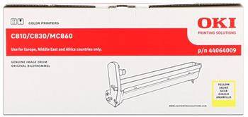 OKI originál valec C810/C830/C801/C821, MC851/MC860/MC861 yellow