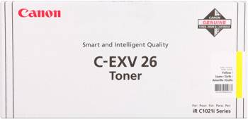 Canon originál toner C-EXV26Y yellow iRC1021/iRC1028 - 1657B006