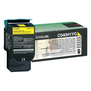 LEXMARK originál toner C544 / X544 /X546 Yellow 4K - C544X1YG