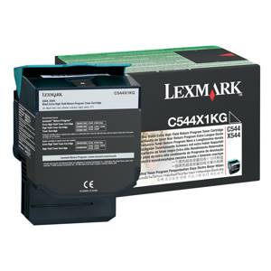 LEXMARK originál toner C544 / X544 /X546 Black 6K - C544X1KG