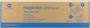 MINOLTA originál toner Magicolor 4650EN/4650DN/4690MF C/M/Y kit (3x4000 str.) - A0DKJ51