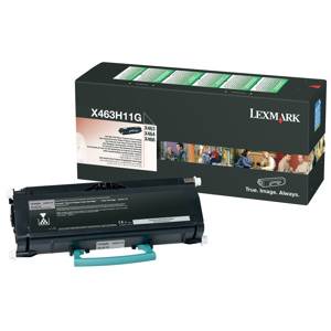 LEXMARK originál toner X463, X464, X466 black na 9K - X463H11G