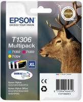 EPSON Originál SX525WD/SX620FW/BX320FW color multipack XL - C13T13064010 765 + 600 + 1005 strán