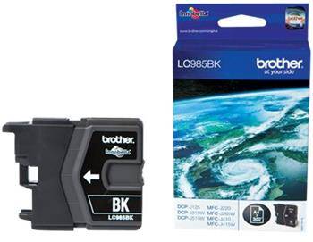 BROTHER Originál LC-985 Black DCP-J125/J140W/J315W/J515W - LC985BK