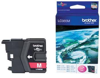 BROTHER Originál LC-985 Magenta DCP-J125/J140W/J315W/J515W - LC985M