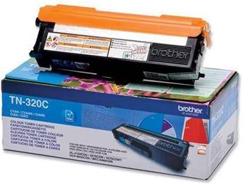 BROTHER originál toner TN-320 Cyan HL-4150CDN/4570CDW, MFC9460CDN - TN320C