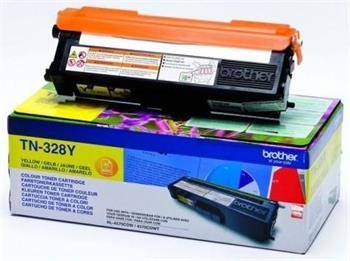 BROTHER originál toner TN-328 Yellow HL-4570CDW, MFC-9970CDW - TN328Y