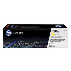 HP originál toner CE322A Žltá HP128 pre LJ CP1525x, CM1415x, 1300str