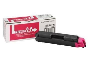 KYOCERA originál toner TK-590M Magenta FS-C 5250DN, FS-C 2026MFP/2126MFP/2526MFP/2626MFP,