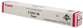 Canon originál toner C-EXV34 magenta iRAC2020L/iRAC2020i/iRAC2030L/iRAC2030i - 3784B002