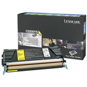 LEXMARK originál toner C530 1.5K YELLOW   - C5200YS