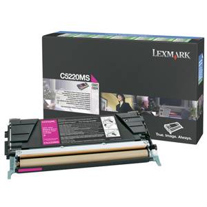 LEXMARK originál toner C522 C524 C530 C532 C534 3K MAGENTA  - C5220MS