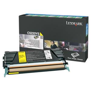 LEXMARK originál toner C522 C524 C530 C532 C534 3K YELLOW - C5220YS