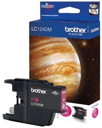BROTHER Originál LC-1240 Magenta DCP-J925DW, MFC-J6510DW/J6910DW - LC1240M