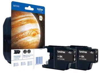 BROTHER Originál LC-1240 Black (2ks) DCP-J925DW, MFC-J6510DW/J6910DW - LC1240BKBP2