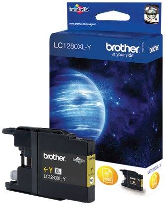 BROTHER Originál LC-1280XL Yellow MFC-J6510DW/J6910DW - LC1280XLY
