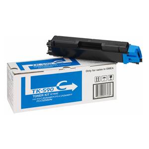 KYOCERA originál toner TK-580C Cyan FS-C 5150DN, ECOSYS P6021CDN - 1T02KTCNL0