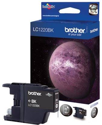 BROTHER Originál LC-1220 Black DCP-J525W/J925DW, MFC-J430W - LC1220BK