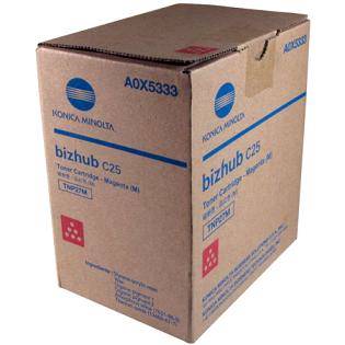 MINOLTA originál toner TNP27M magenta Bizhub C25 - A0X5353