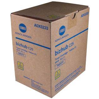 MINOLTA originál toner TNP27Y yellow Bizhub C25 - A0X5253