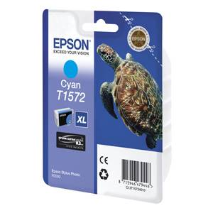 EPSON Originál cyan, with pigment ink EPSON UltraChrome K3, series Turtle-Size XL, in blis