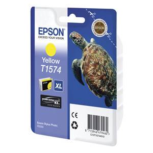EPSON Originál yellow, with pigment ink EPSON UltraChrome K3, series Turtle-Size XL, in bl