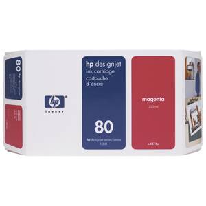 HP Originál C4847A MAGENTA No.80 350ml - C4847A