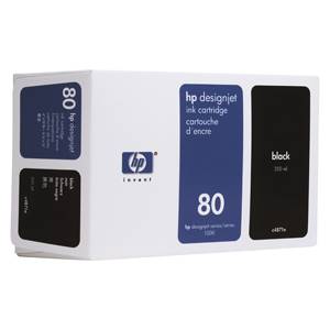 HP Originál C4871A Čierna No.80 - C4871A
