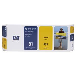 HP Originál C4933A YELLOW NO.81 - C4933A