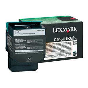 LEXMARK originál toner X546 Black 8K - C546U1KG