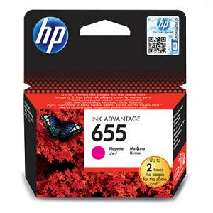 HP Originál CZ111AE No.655 Purpurová atramentová náplň - CZ111AE