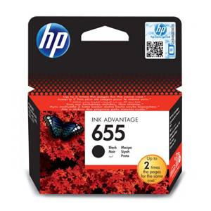 HP Originál CZ109AE No.655 Čierna atramentová náplň - CZ109AE