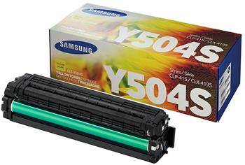 SAMSUNG originál toner CLT-Y504S CLP 415, CLX 4195 yellow - CLT-Y504S/ELS