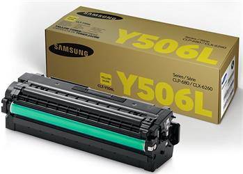 SAMSUNG originál toner CLT-Y506L CLP 680, CLX 6260 yellow (3500 str.) - CLT-Y506L/ELS