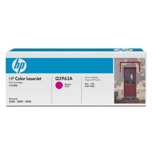 HP originál toner Q3963A Smart pre HP CLJ 2550 Magenta (Červená) 4000 strán