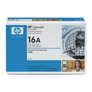 HP originál toner Q7516A Černý cartridge LJ5200, 12,000str.