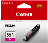 CANON Originál CLI-551M magenta MG 5450/6350, iP 7250, MX 925