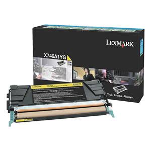 LEXMARK originál toner X746/X748 YELLOW 7K - X746A1YG