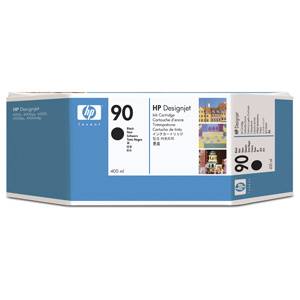 HP Originál C5058A  No.90, black (400 ml) - C5058A
