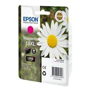 EPSON Originál T1813 18XL Magenta (450 str) - C13T181340
