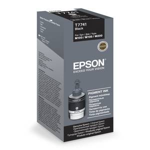 Epson Originál TANK M100/M105/M200 T7741 Black 140ml (8.000 str.) - C13T77414A