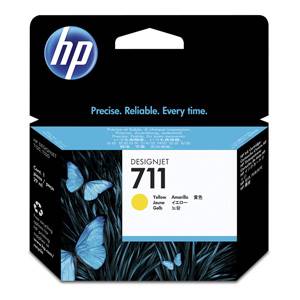 HP Originál CZ132A No.711 Žltá