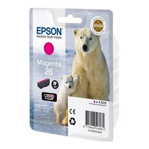 EPSON Originál XP-600/700 T2613 26 Claria Magenta - C13T26134010
