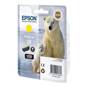 EPSON Originál XP-600/700 T2614 26 Claria Yellow - C13T26144010