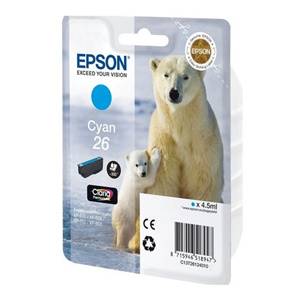 EPSON Originál XP-600/700 T2612 26 Claria Cyan - C13T26124010
