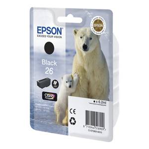 EPSON Originál XP-600/700 T2601 26 Claria Black - C13T26014010