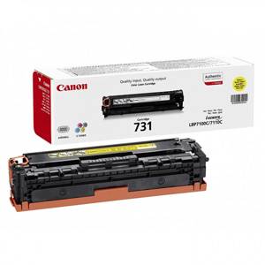 Canon originál toner CRG-731 yellow LBP 7100Cn/7110Cw, MF 8230Cn/8280Cw (1.500 str.) - 626