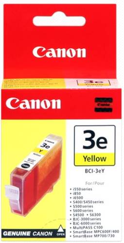 CANON Originál BCI-3eY yellow BJC 3000/6000, S400/500/600, i550/i850