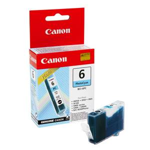 CANON Originál BCI-6PC photo cyan Pixma iP6000D, Bubble Jet i9950