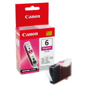 CANON Originál BCI-6M magenta Pixma iP4000/5000/6000D, MP750/780